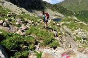 43 Salendo sul sent. 201 dal Lago di porcile di sopra al Passo di porcile